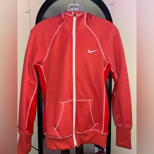 Orange Nike Sports Hoodie